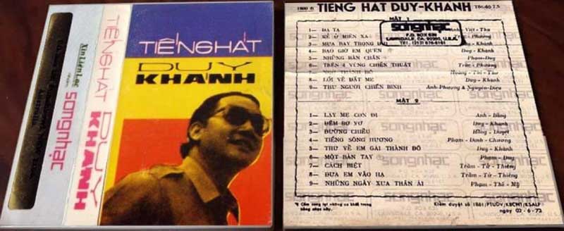 tiếng h&aacute;t duy kh&aacute;nh