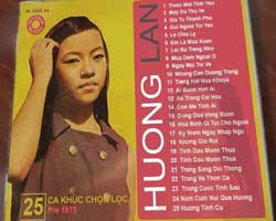 Hương lan, 25 ca khúc trước 1975